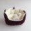 Practical Small Pet Hammock Sleeping Pet Bed Soft-Dark Brown 6