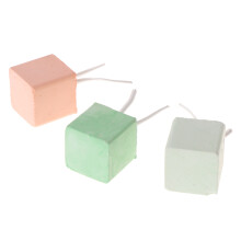 Durable Chew Stone Toy Hang Bites Block for Hamster Rat-2*2*2