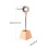 Multi-purpose Hair Dryer Stand with with Storage-Yellow 6