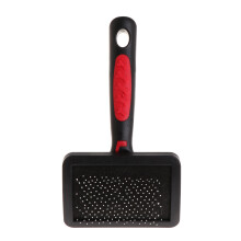 Dog Slicker Brush Pet Cleaning Brush for Pet Small-Black S