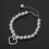 Collier pour chien de compagnie collier de perles pour-Blanc S 3