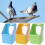 Drinking Cups Feed Tray with Hooks & Cover for Poultry-Blue 6