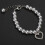 Collier pour chien de compagnie collier de perles pour-Blanc S 4