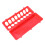 Chicken Feeder Chick Feeding Trough Plastic Flip-Top-Red S 5
