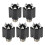 5 Pin 6.35MM Audio Microfoon Vrouwelijke Socket-1 set van 5 1