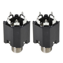 Prise femelle pour microphone audio stéréo, 5 broches-1 lot de 2