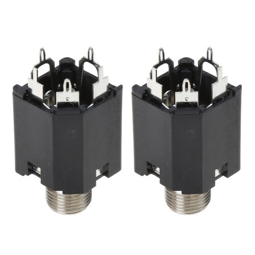 Microfoonkabelstekkerconnector Audio-aansluiting-1 set van 2