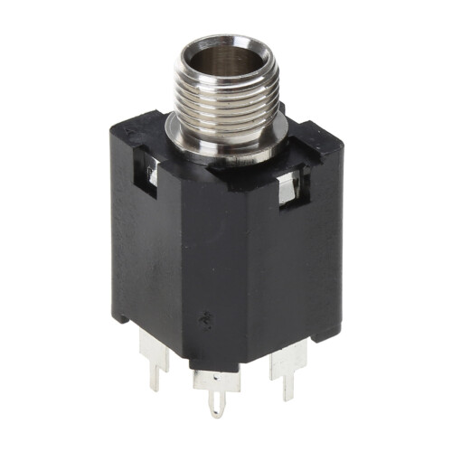 5 Pin 6.35MM Audio Microfoon Vrouwelijke Socket-1 set van 5 2