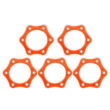 Roulement de Microphone antidérapant, 5 pièces, pour-Orange