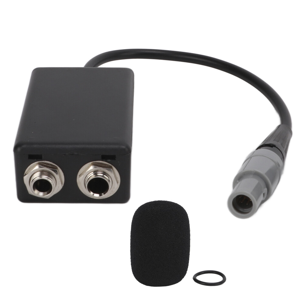 Adapter For Aviation Headsets, Helicopter Headset To Ga Adapter Convertible Design With Rugged Durability, General Aviation To Helicopter Headset 9423501523228