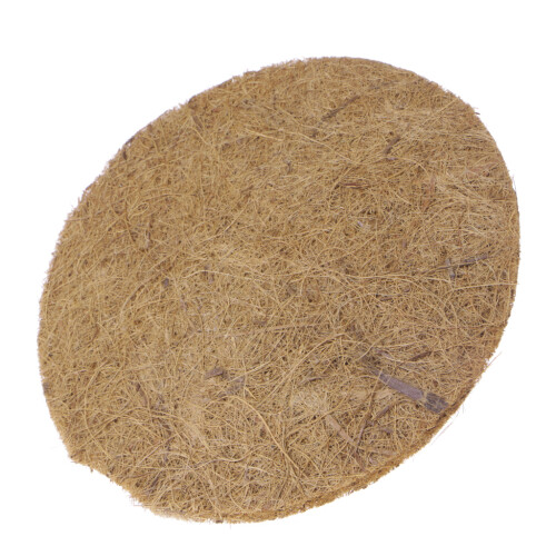 Supplies  Bowl Grass Mat Bird Nesting Pads Natural-Burgundy M