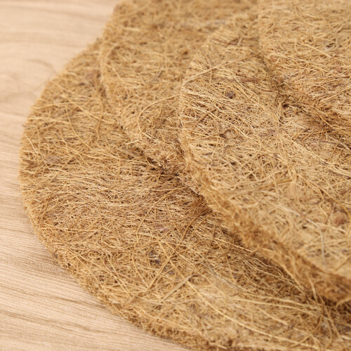 Supplies  Bowl Grass Mat Bird Nesting Pads Natural-Burgundy M 2