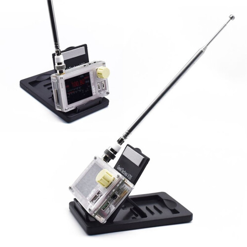 Rádio TEF6686 DSP Tela IPS de 2,0 Polegadas ESP32 Rádio FM/LW/MW/SW de Banda Completa Receptor de Rádio de Ondas Curtas B 2