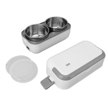 Tragbare elektrische Lunchbox 0,5 l Edelstahl beheizt Bento mit EU-Stecker