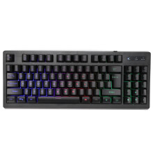 Compact Mechanical Gaming Keyboard, Neo Clutch Keycap, Hot Swappable Keys, Customizable LCD Screen, Gasket Mount, for Gamers on the Go