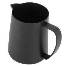 Kaffee-Latte-Tasse, schwarz, matt, 304 Edelstahl,
