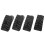 4Pcs Rubber Trekking Pole Tips 12mm Black Protectors, 155g 11