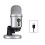 USB Stereo Lossless Microfoon Condensatormicrofoon-Zilvergrijs 1