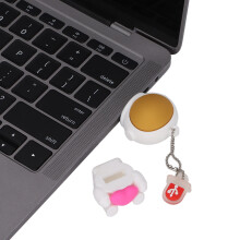 Niedlicher Silikon-USB-Stick 16GB/32GB/64GB/128GB USB 2.0 Tragbar, kleiner U-Disk