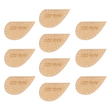 10pcs Clear Acrylic Love Heart Quilting Templates for Pendants
