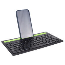 Tastiera wireless a 2 canali, 78 tasti, argento, 300mAh