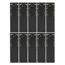 Respectful Memorial Tribute, Reinforced Vase For Large Drainage Holes, 10Pcs Portable Compact Multipurpose Grave Yard Outdoor Floral Marker With Good