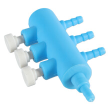 Plastic Fish for Tank Air Pump Control Valves Aquarium-3 heads