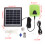 Pompe à oxygène à énergie solaire pêche/aquariums/panne de-Vert 3