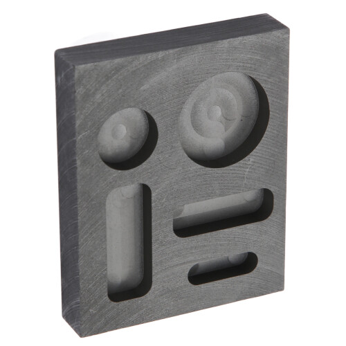 Graphite Mold for High-Purity Graphite Plate Applications, Casting Mold Utilizing Pure Graphite for Metal Refining and Nonferrous Metal Casting with 2