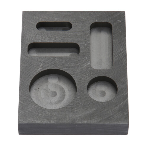 Graphite Mold for High-Purity Graphite Plate Applications, Casting Mold Utilizing Pure Graphite for Metal Refining and Nonferrous Metal Casting with 1
