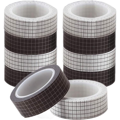Διακοσμητική ταινία, 10 ρολά, ιδανική για έργα τέχνης και scrapbooking, μη τοξική,