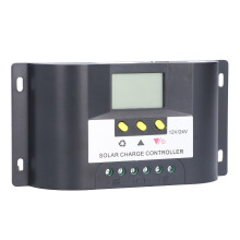 10A Intelligenter Solar-Laderegler mit LCD-Anzeige, USB-Ausgang