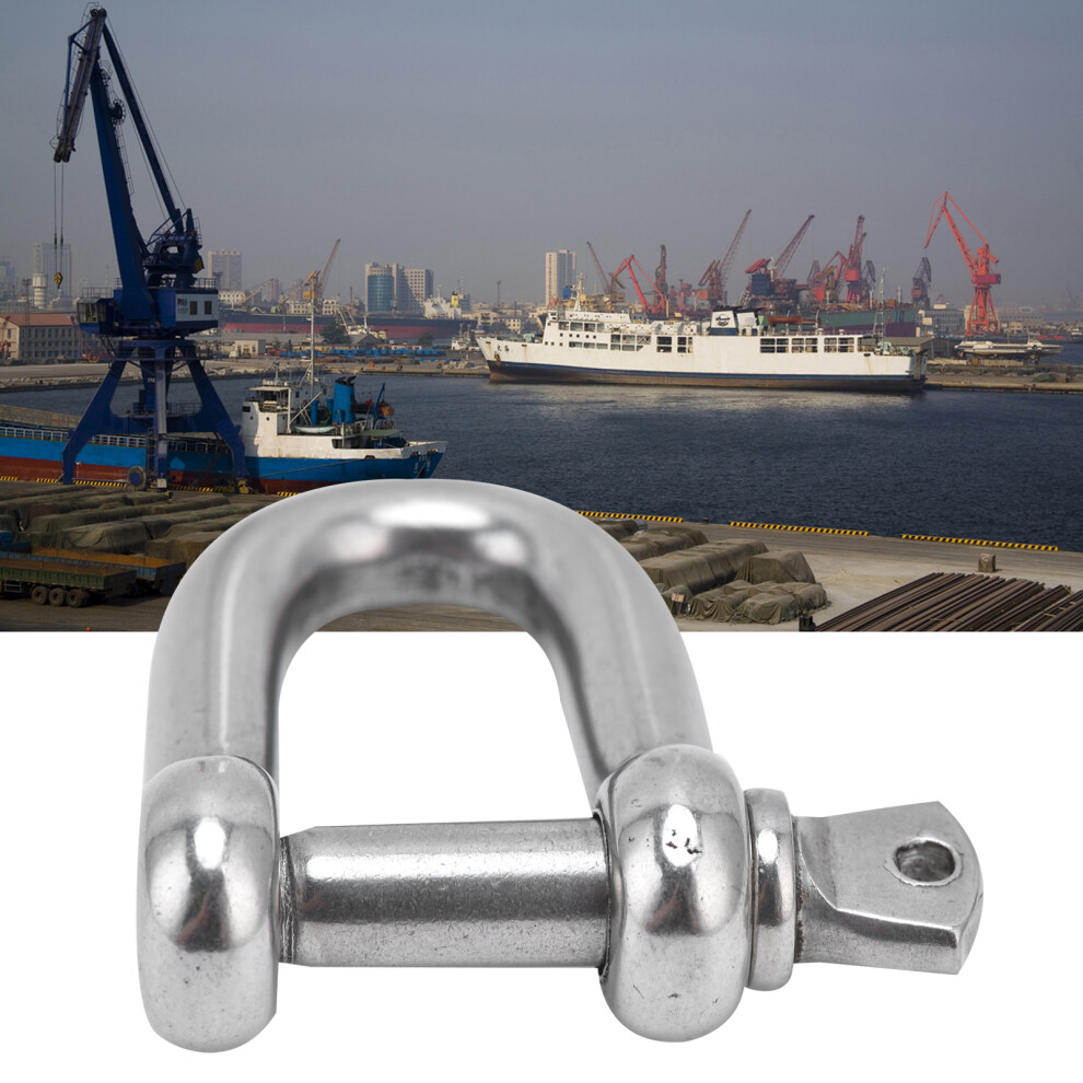 M4 Stainless Steel Wear-Resistant D Shackle For Hiking & Off-Road Recovery 4101376911795