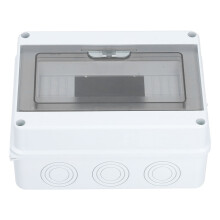 8-Wege wasserdichte Kunststoff-Verteilerbox IP65, 200x155x95mm