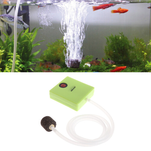 Aquarium Luchtpomp Whisper Draagbare Mini Vis voor-Groente 1