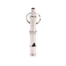 Ultrasonic Training Whistles for Pet Dog Training Metal-Silver