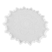 Stampo in silicone per piattini con motivo Mandala per frutta MD3465 riutilizzabile, facile da pulire
