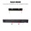 Removable Metal Wall Mount for Soundbar Speaker, Black, Stable Bracket 4