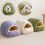 (L, Beige) Cat Sleeping Bed for Winter Use Thickened Structure Ensures Stability Durability Cozy Living Room Corner 2