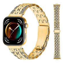 (Style B, Multicolor) Type D Replacement Strap for Huawei-Compatible Watch Fit 3 Metal Band with Cross Design