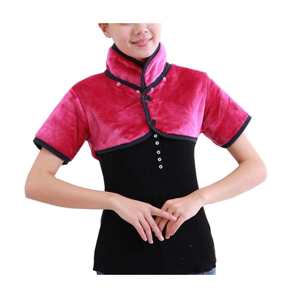 Women's XXL Shoulder Warmer Natural Heat Therapy Pad for Neck Pain Relief and Arthritis