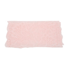 Stretch Tulle Lace Trim for Wedding and Fashion Use, Elastic Webbing Fabric with Floral Embroidery Patterns Soft and Comfortable for DIY Garment