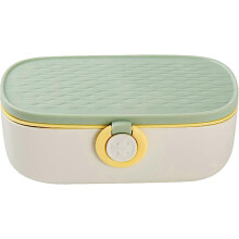 (Green) Portable Sewing Kit for Adults, Contains Sewing Accessories Including Needles and Threads in a Compact Green Box