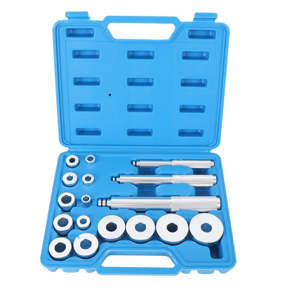 17Pcs Aluminum Alloy Bearing Race And Seal Driver Install Set With 14 Adapters 6921376917164