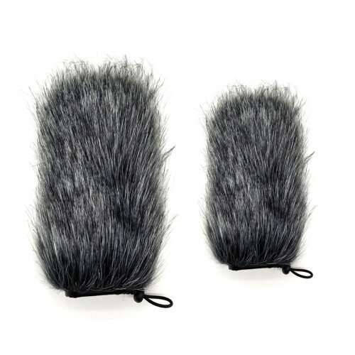 Mikrofon-Windschutzscheibe, pelzig,-14cm 2