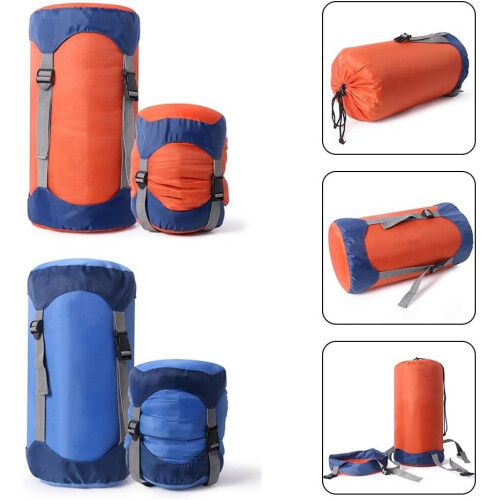 Dirt Proof and Lightweight Compression Stuff Sack Size S Blue For Camping Gear 2