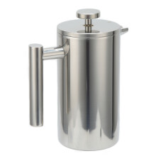 1000ML Stainless Steel French Press Coffee Tea Maker 22cm 10.5cm