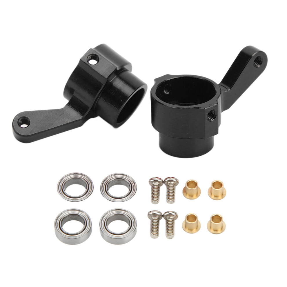 Universal Rc Aluminium Steering Knuckles For Wpl B14 1/16 Rc Off-Road Car Black 4071376920755