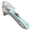 (Small) 2pcs Adjustable Measuring Spoons Multifunctional Markings Scoop with Scale Teaspoons Kitchen 2
