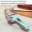 (Large) 2pcs Adjustable Measuring Spoons Multifunctional Markings Scoop with Scale Teaspoons Kitchen 4